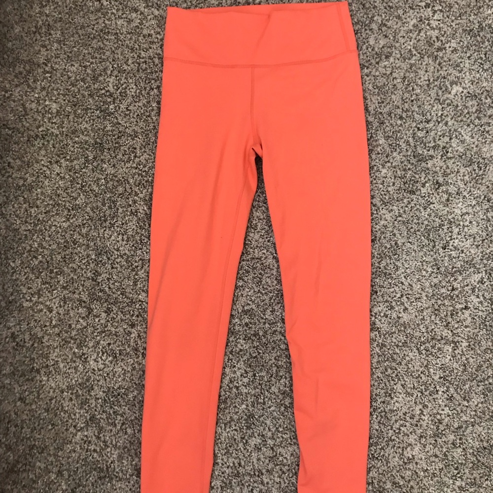 Fabletics leggings-peach/salmon